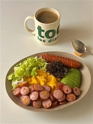 Ciotola per brunch con salsiccia di formaggio e avocado 🧀🌭🥑|L'ultima festa...